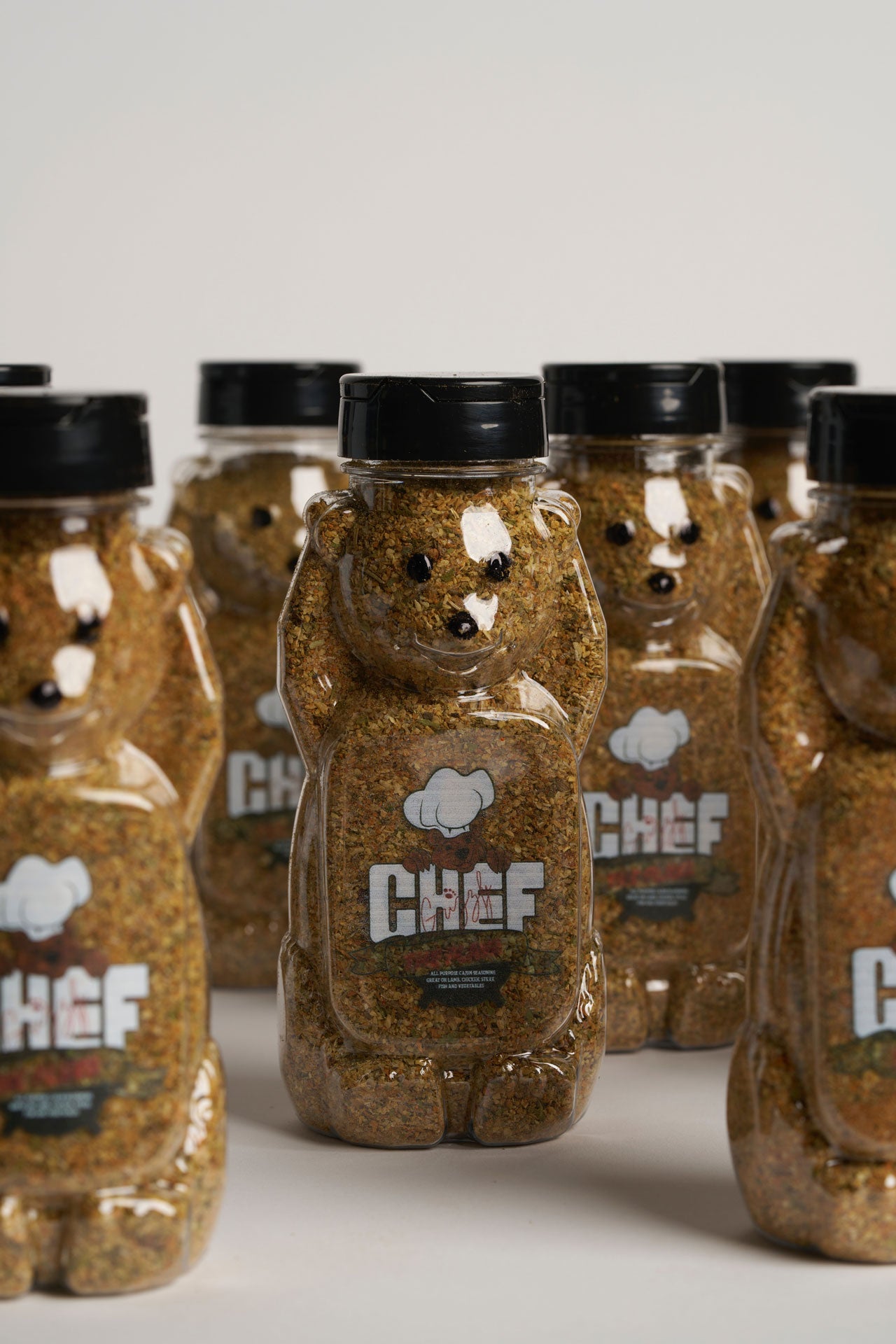 "The Flava" Souvenir Bear Bottle Seasoning